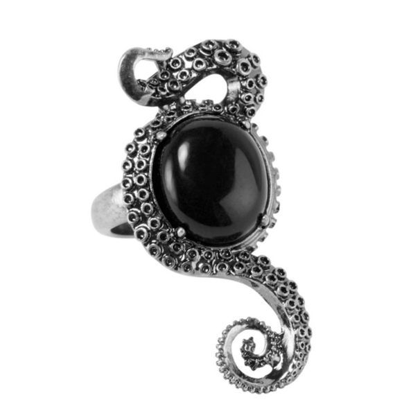 Killstar "Stuck on you" tentacle ring - Picture 4 of 4